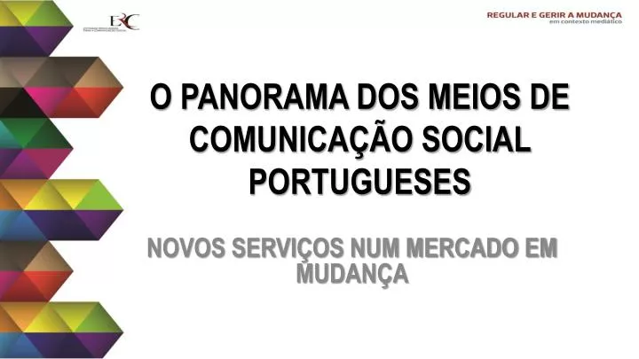 o panorama dos meios de comunica o social portugueses