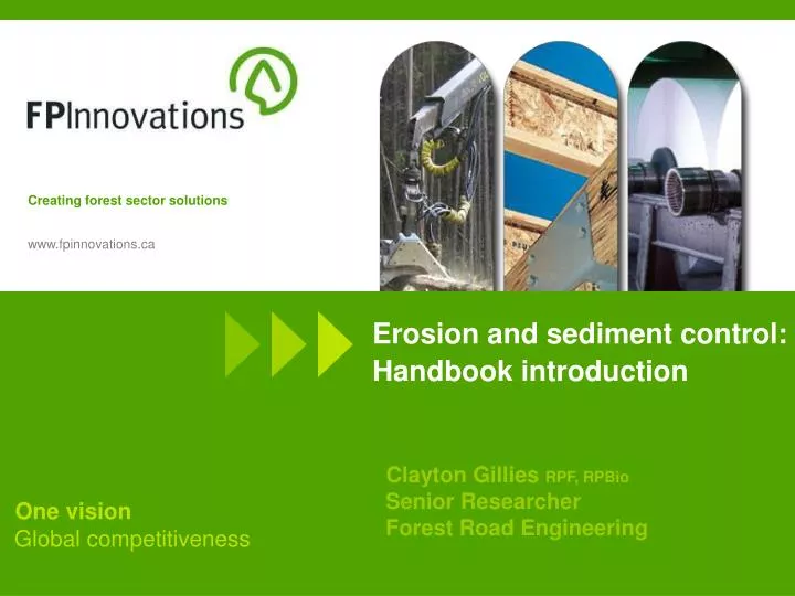 erosion and sediment control handbook introduction
