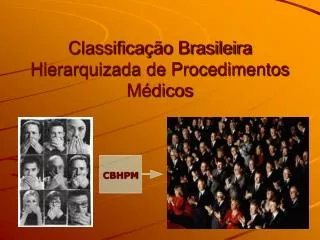 classifica o brasileira hierarquizada de procedimentos m dicos