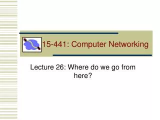 15-441: Computer Networking