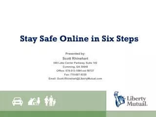Stay Safe Online in Six Steps