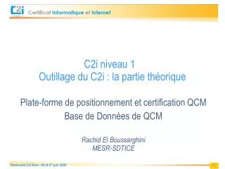 plate forme de positionnement et certification qcm base de donn es de qcm