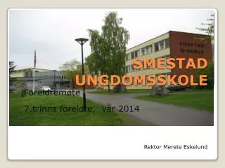 smestad ungdomsskole