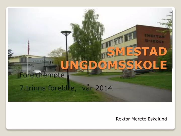 smestad ungdomsskole