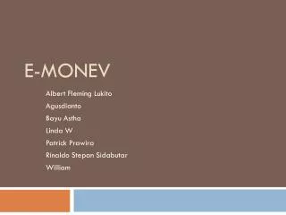 e monev