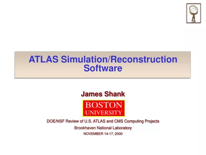 atlas simulation reconstruction software