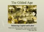The Gilded Age - slide 1