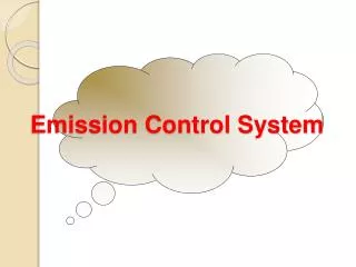 emission control system