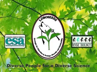 Diverse People for a Diverse Science