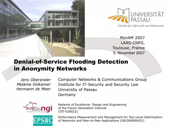 denial of service flooding detection in anonymity networks