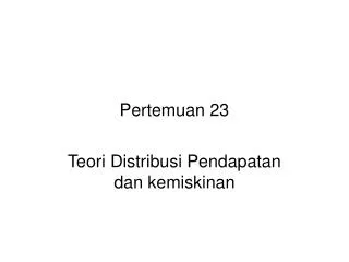 pertemuan 23