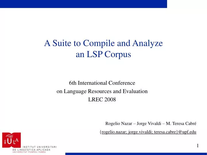 6th international conference on language resources and evaluation lrec 2008
