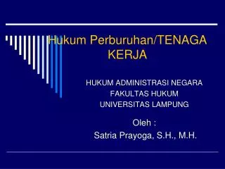 PPT - MANAJEMEN TENAGA KERJA PowerPoint Presentation, free download