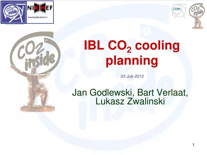 ibl co 2 cooling planning 03 july 2013