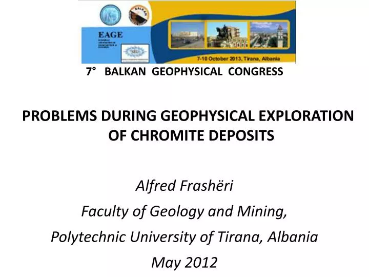 7 balkan geophysical congress