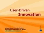 User-Driven - slide 1
