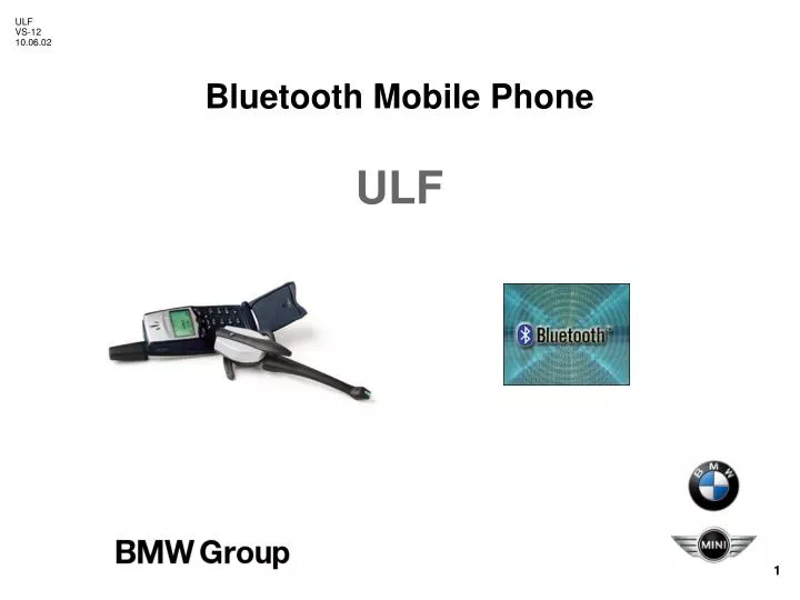 bluetooth mobile phone ulf