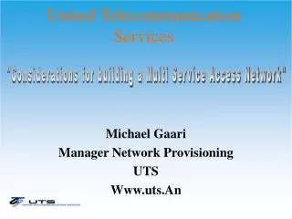United Telecommunication Services