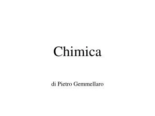 chimica
