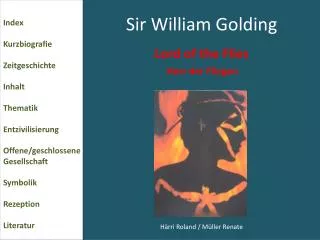 sir william golding