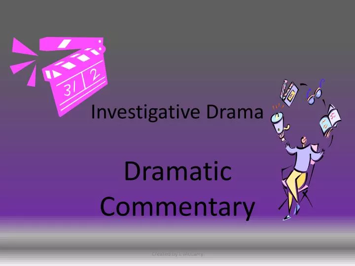 investigative drama