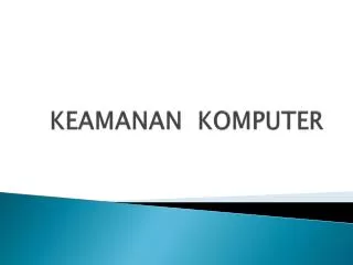 keamanan komputer