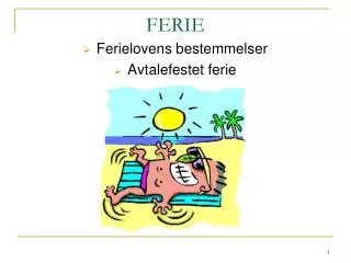 ferie