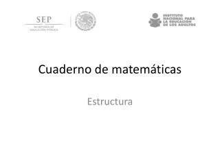 cuaderno de matem ticas