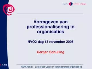 nvo2 dag 13 november 2008 gertjan schuiling