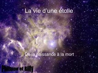 la vie d une toile