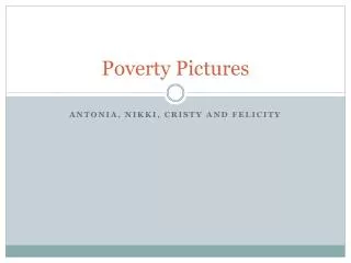 Poverty Pictures