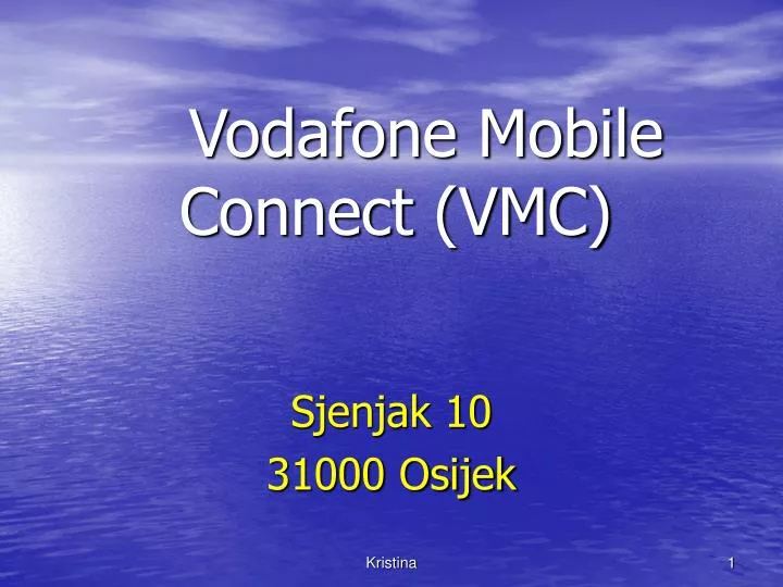 vodafone mobile connect vmc