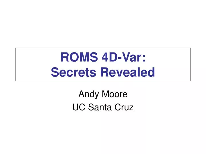 roms 4d var secrets revealed