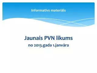 informat vs materi ls