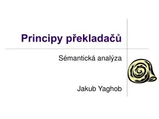 principy p eklada