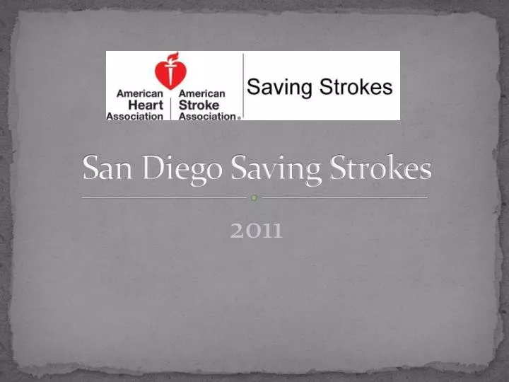 san diego saving strokes