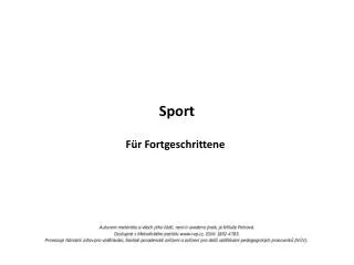 sport