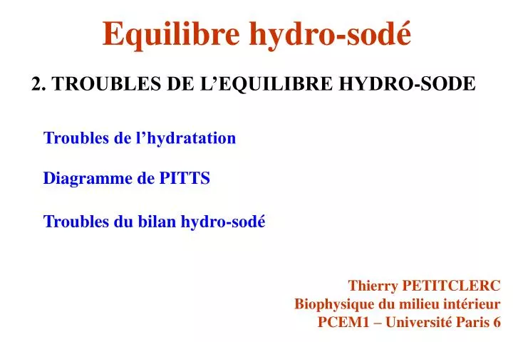 equilibre hydro sod