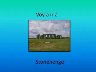 voy a ir a