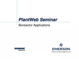 PlantWeb Seminar