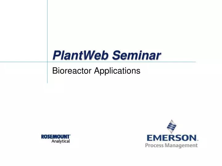plantweb seminar