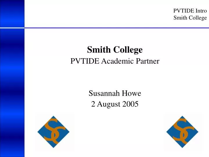 pvtide intro smith college