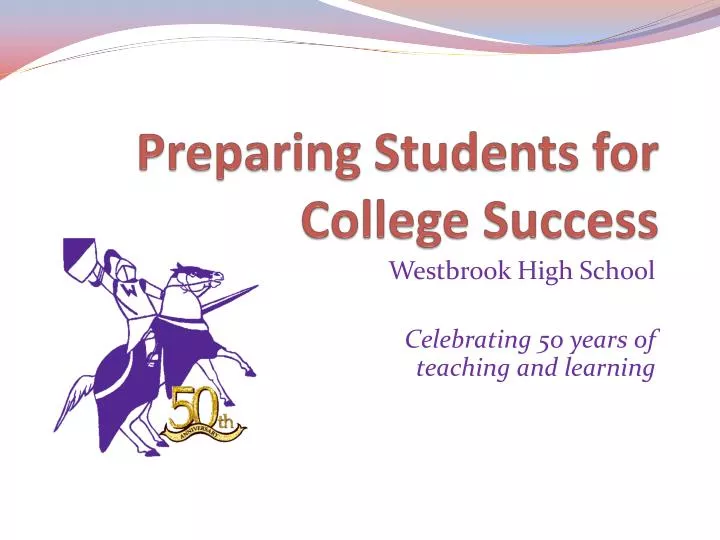 preparing students for college success
