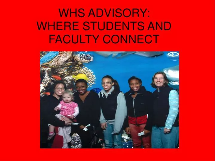 may 13th faculty advisory committee