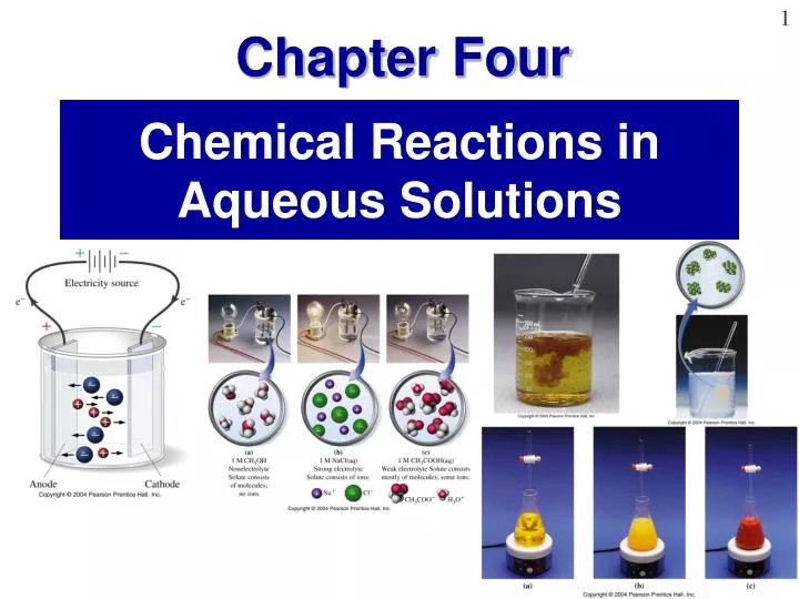 chemical reactions in aqueous solutions