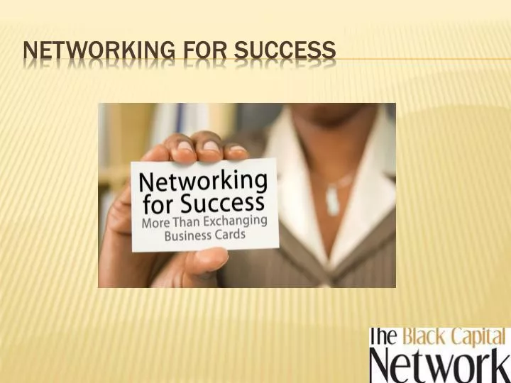 networking for success