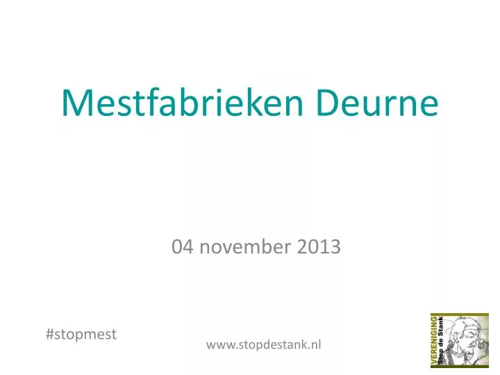 mestfabrieken deurne