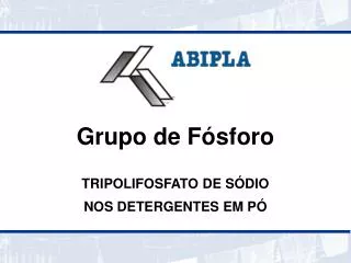 grupo de f sforo