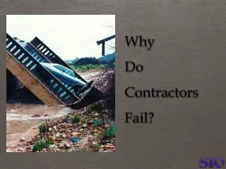 Why Do Contractors Fail?