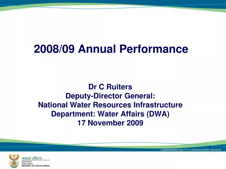 2008 09 annual performance